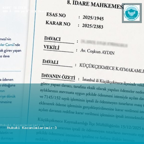 Hukuki Kazanımlarımız-3