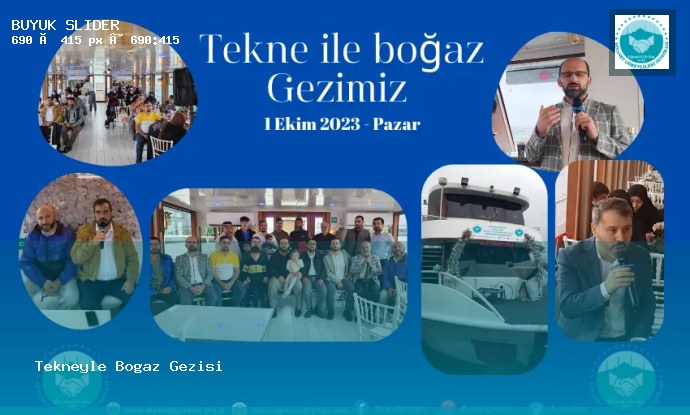 Tekneyle Boğaz Gezisi — Büyük slider görseli